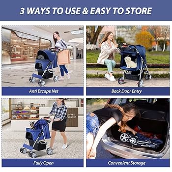 ◆COZY◆プレミアム 4IN1 分離型キャリーペットベビーカー BLACK ◇COZY◇プレミアム 4IN1 分離型キャリーペットベビーカー BLACK